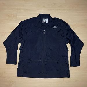 Vintage Nike Elite Jacket Women's Medium Black Full Zip